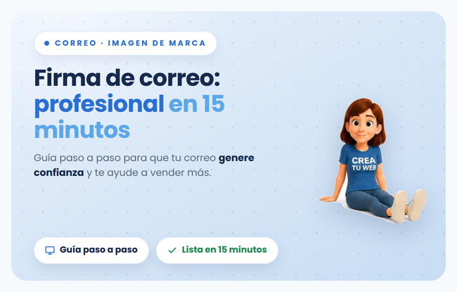 Firma de correo profesional con tu dominio .com.ar: cómo armarla paso a paso para dar confianza y vender más
