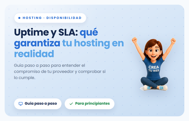 Uptime y SLA de tu hosting: que significa esa garantia y como comprobar si tu proveedor la cumple
