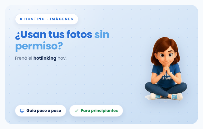 Hotlinking: cómo evitar que otras webs usen tus imágenes y gasten tu ancho de banda, paso a paso